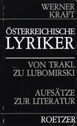 literature austria trakl