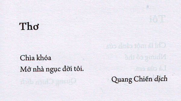 Thơ - Karl Lubomirski