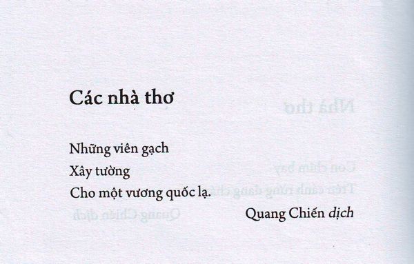 Cac Nha Thơ - Karl Lubomirski